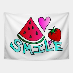 Fruity Smile Tapestry