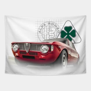 Alfa Romeo Quadrifoglio 105 GTA Coupe Tapestry