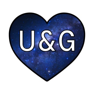 Initials - U & G (Space) T-Shirt