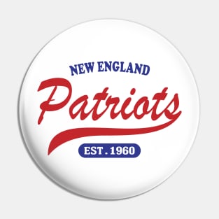 New England Patriots Classic Style Pin