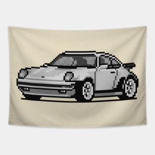 Pixel Car Tapestry