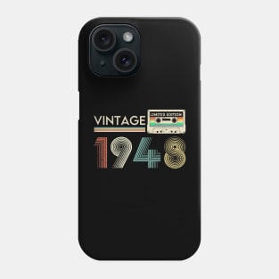 Vintage 1948 Limited Cassette Phone Case