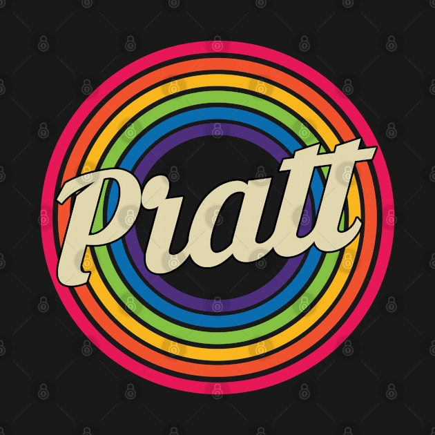 Pratt - Retro Rainbow Style by MaydenArt