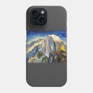 Yosemite Half Dome Scenic Perspective Phone Case