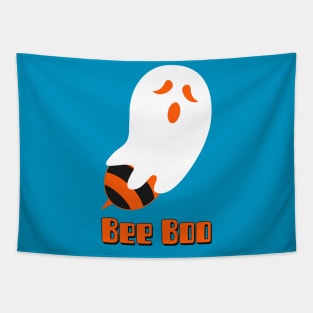 Bee Boo, Funny Spooky Ghost, Halloween shirt, Halloween Shirt Idea, Halloween Shirt Designs, Halloween Boo Shirt Tapestry