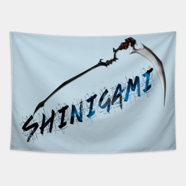 Shinigami Scythe Anime Style Shinigami Ryuk Tapestry Teepublic Images & pictures of anime scythe wallpaper download 21 photos. teepublic