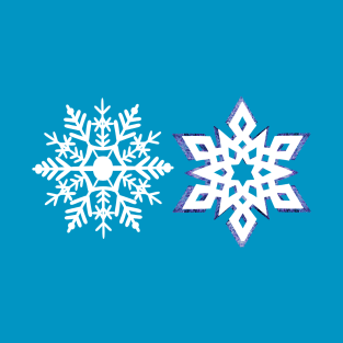 Snowflakes pattern 1. T-Shirt