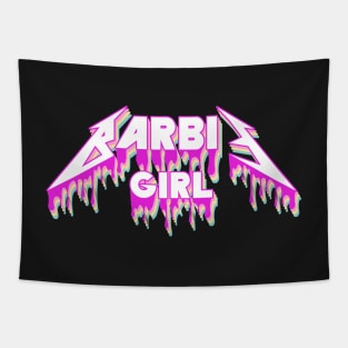 Metal Barbie Music Band Barbie girl Tapestry