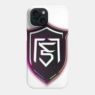 Shield Neon Shadow Silhouette Anime Style Collection No. 286 Phone Case