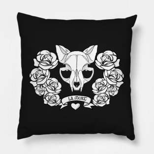 La Mort (white) Pillow