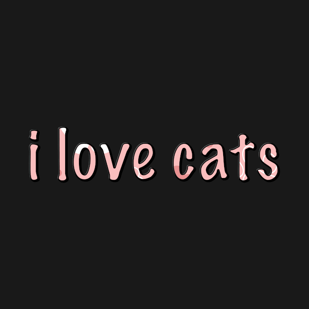 i love cats by sarelitay