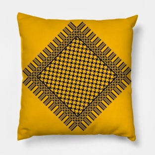 Scarf in Yellow Pillow