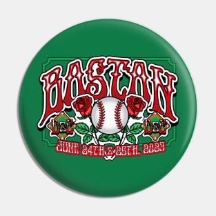 Boston Jam Band Ballpark Concert Tribute Pin