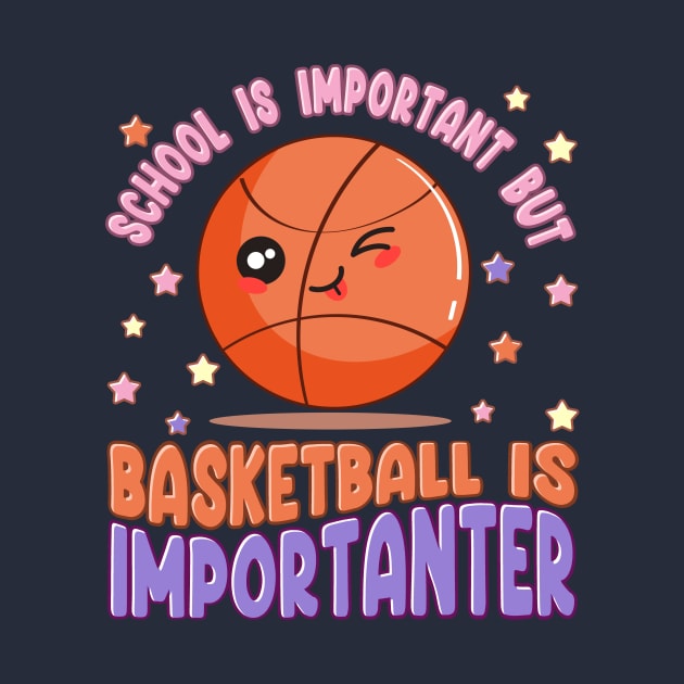 school is important but basketball is importanter by Ridgway