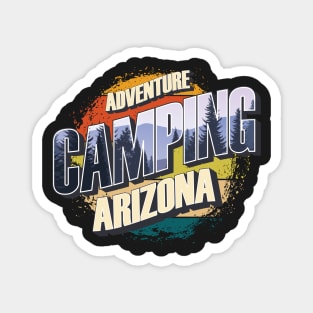 Camping Arizona USA Magnet