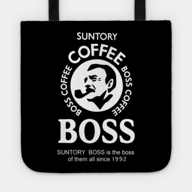 Suntory Boss Coffee Suntory Boss Coffee Tote Bag Teepublic Uk