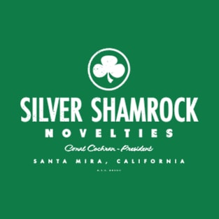 Silver Shamrock Novelties (White) T-Shirt