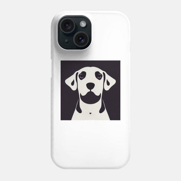 Staring Dog Phone Case by Mirokoth