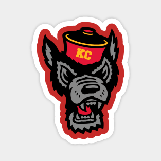 Retro Sailor KC Chiefs Big Magnet