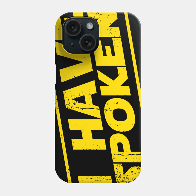 I spoke Phone Case by nickbeta