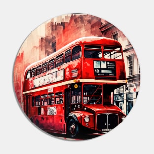 London Bus Pin