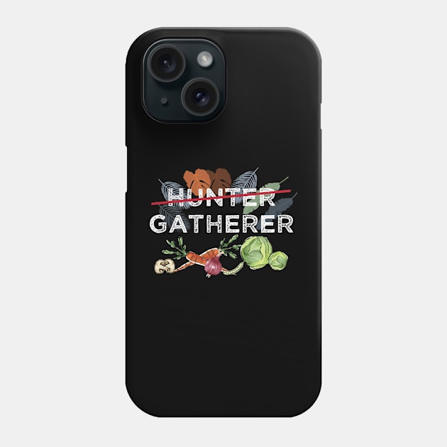 Hunter Last Name Family Vegan Veganism Joke Pun Phone Case by alltheprints