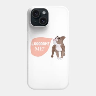 Baby and dog Phone Case