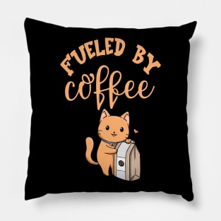 Fueled By Coffee Pillow