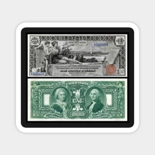 1896 $1 Dollar Silver Certificate Magnet