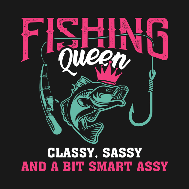 Fishing Queen Classy Sassy And A Bit Smart Assy Crown by LolaGardner Designs