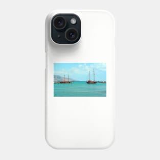 Kardamaina Harbour Phone Case