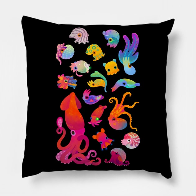 Cephalopod Pillow by pikaole