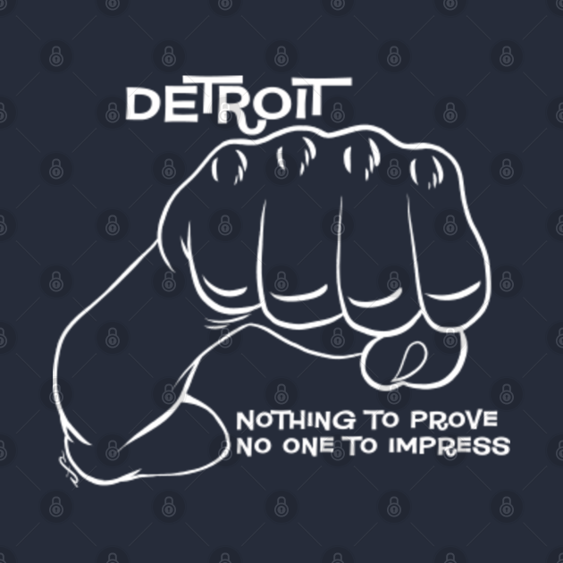 Disover Detroit Attitude - Detroit Michigan - T-Shirt