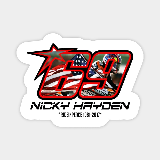 Nicky hayden Magnet by Niken12