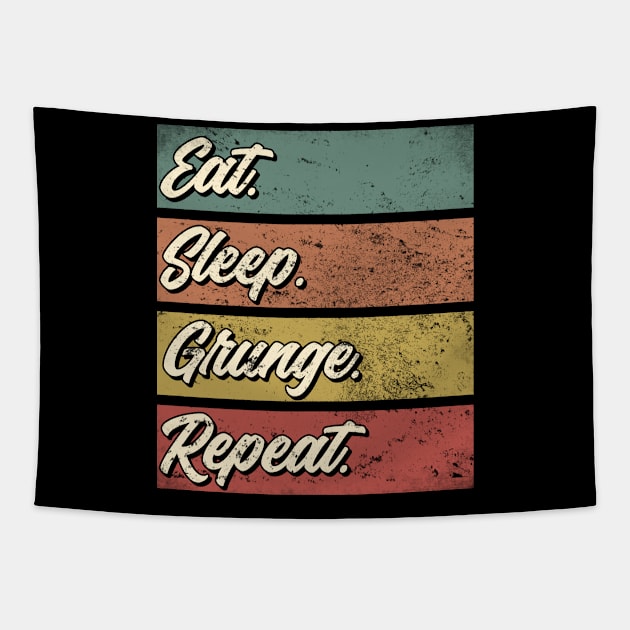 Grunge music fan gift . Perfect present for mother dad friend him or her Tapestry by SerenityByAlex