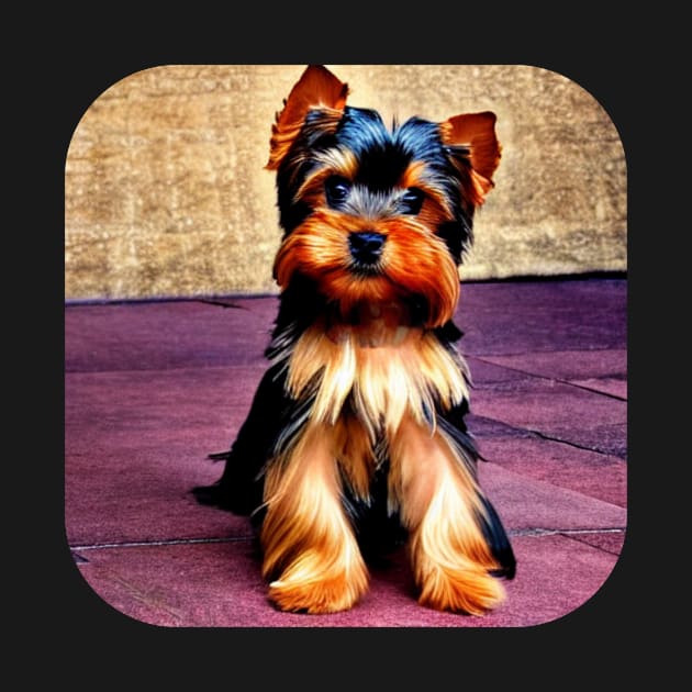 Yorkshire Terrier Puppy by KK-Royal