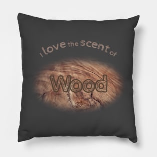 My favorite wood grain Pillow