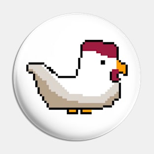 Pixel Pets Chic Chiken Pin