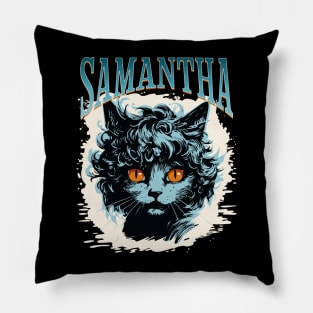 Samantha's Feline Charm Pillow