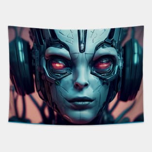 Cyborg Blues Tapestry