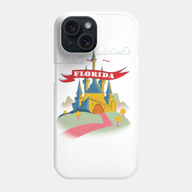 Florida Magical Castle Phone Case by nickemporium1