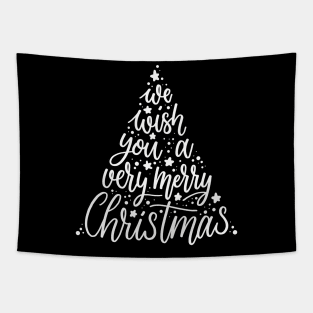 We Wish You A Very Merry Christmas Tapestry