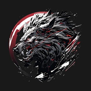 Mecha Tier Tiger Wolf Fuchs Drache Cyborg T-Shirt