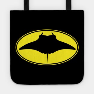 Manta Ray Stingray Logo Tote