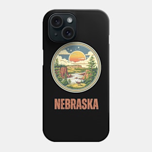 Nebraska State USA Phone Case