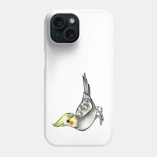 Bird - Cockatiel - Pied Phone Case