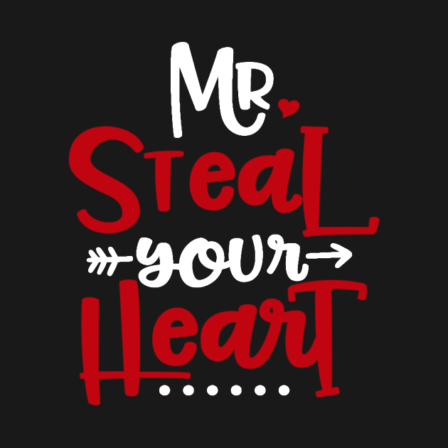 Mr. Steal Your Heart Valentines Day by StacysCellar