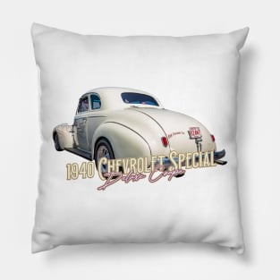 1940 Chevrolet Special Deluxe Coupe Pillow