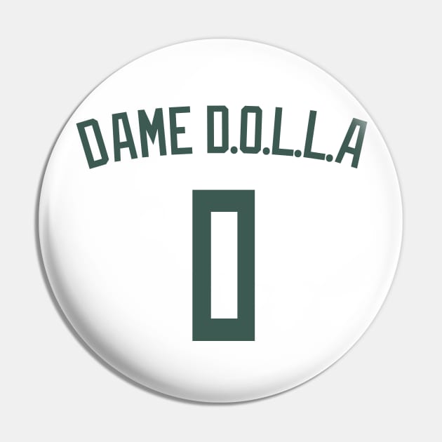 Dame Dolla Pin by Buff Geeks Art