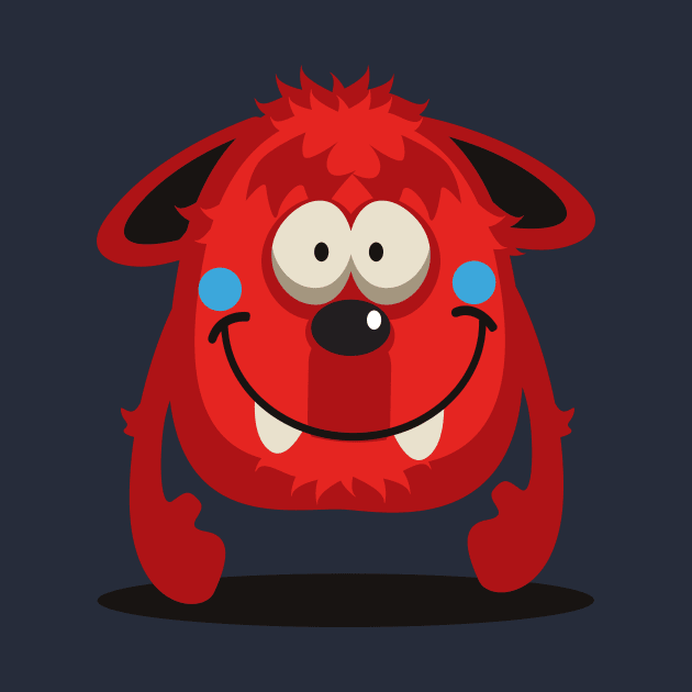 Funny Dog Monster by mertkaratay